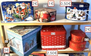 Weihnachten Keksdose Schatulle Box Stern Bild 3