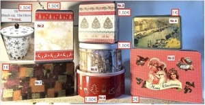 Weihnachten Keksdose Schatulle Box Stern Bild 4