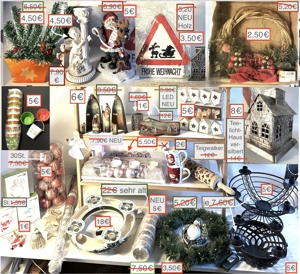 Weihnachten Advent Kranz Korb Krippe...