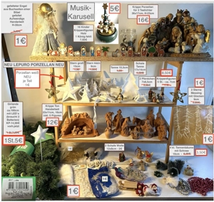 Weihnachten Krippe Girlande Figuren ab 50Cent