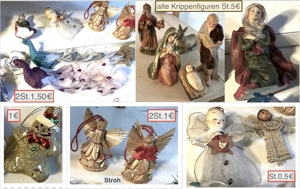Weihnachten Krippe Girlande Figuren ab 50Cent Bild 5