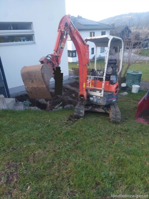 Bagger Kubota u15-3  Bild 2