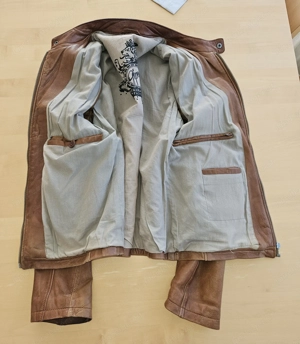 Herren Lederjacke Bild 3