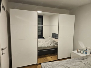 Schwebetürschrank Weiß Bild 2