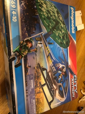 playmobil polizei hubschrauber Bild 2