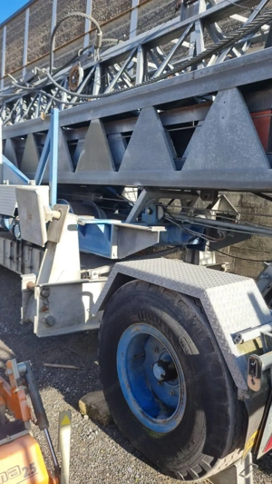 Contecta Kran Unterdreher Baukran Baudrehkran Turmdrehkran 33m Ausladung verzinkt gebraucht Bild 7