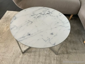 Wohnzimmertisch Marmoroptik Bild 2