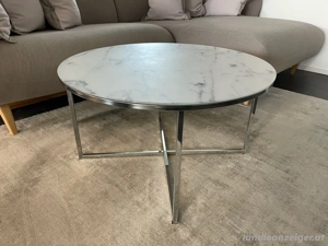 Wohnzimmertisch Marmoroptik Bild 3