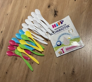 Plastik Löffel verschiedene Farben 