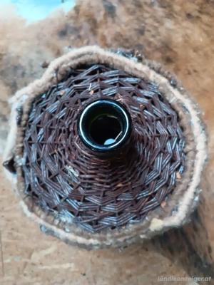 Ballonflasche Weidenkorb Bild 2