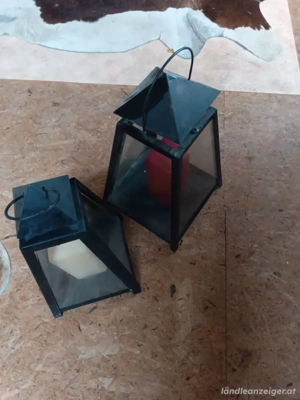 Metalllaternen 50 cm Bild 3