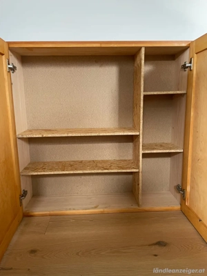 Kleiner Fichtenschrank   Apothekerschränkchen Bild 3