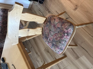 Verschenken Eckbank mit Tisch und 2 Stühle  Bild 2