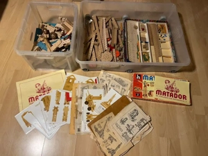 große Matador Sammlung mit sehr vielen Anleitungen