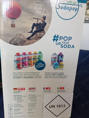 Wassersprudler Soda-Pop inkl. 3 Glasflaschen Bild 9