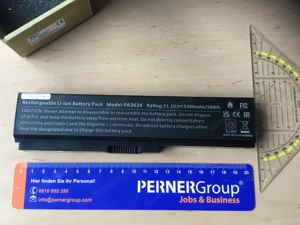 Neuer Ersatzakku für Toshiba Satellite PA3634 5.200 mAh Bild 3