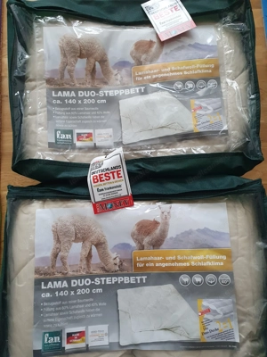 Lama Duo-Steppdecke   NEU u. originalverpackt (2 Stück verfügbar)