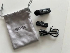 Kabelloses Lavalier-Mikrofon zum Anstecken Bild 3