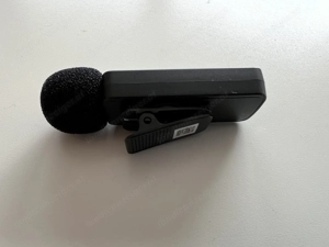 Kabelloses Lavalier-Mikrofon zum Anstecken Bild 2