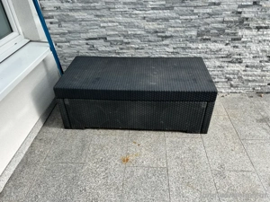 Aufbewahrungsbox aussen (Rattan)