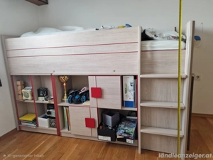 Hochbett-Kinderbett-Funktiinsbett Bild 3