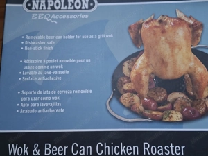 Hähnchengrill Wok and beer checken roaster Bild 2
