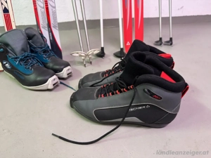 Kästle Langlaufski mit Stöcken und Schuhe  Bild 4