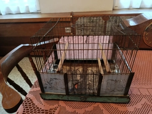 Vogelkäfig über 120 Jahre alt, Vintage, Antik