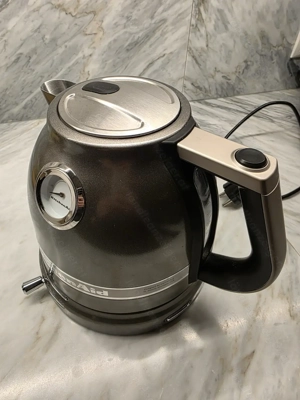 KitchenAid Wasserkocher ARTISAN Medaillon Silber mit Garantie Bild 2