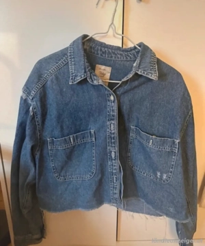 Denim Jeans- Jacke Blau Bild 3