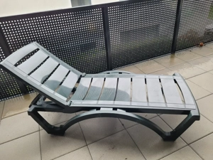 Gartenliege grün Bild 2