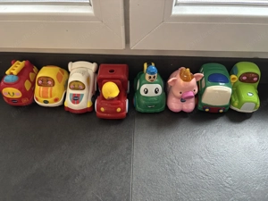 Vtech -Tut Tut Baby Flitzer Bahn mit Fahrzeugen  Bild 4