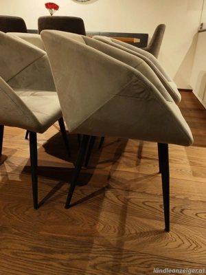 Woltu Esstisch -zimmer Stühle 4 Stk Bild 2