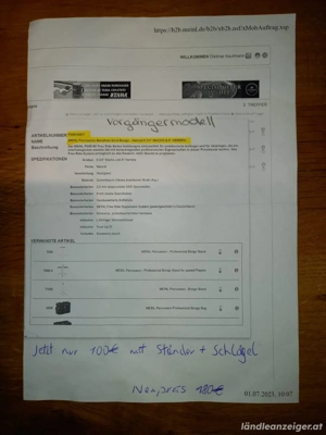 Bongos MEINL Marathon Bild 2