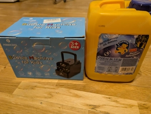 Seifenblasenmaschine +Seifenwasser 2,5l