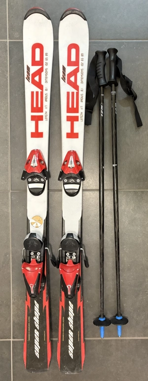 Kinderschi Head Super Shape 117cm + Stöcke 95cm