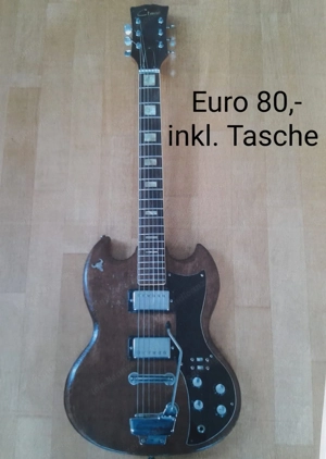 Gitarre inkl. Tasche