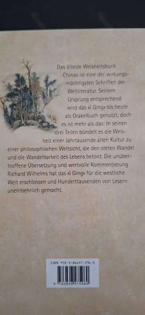 Das "I Ging"  Das Buch der Wandlungen (687 Seiten) Bild 2