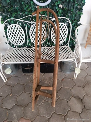 Holzrodel Antik Deko Bild 2