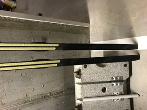 Langlauf Schi mit Schuhe und Stöcke Bild 27