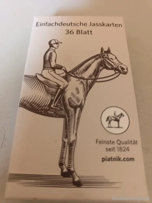 Einfachdeutsche Jasskarten 