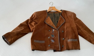 Damen Trachten Lederjacke Größe 38