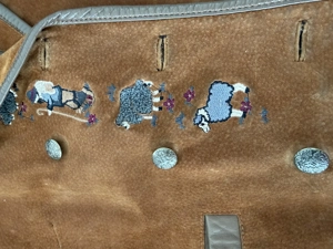 Damen Trachten Lederjacke Größe 38 Bild 2