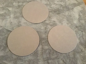 Runde Sets 3 Stück 35x35cm