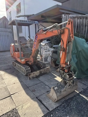 Achtung Häuslebauer! Verkaufe Bagger, allrad Traktor, Kipper Anhänger 