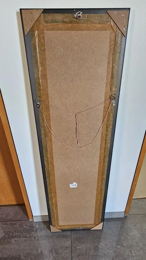 Wandspiegel mit Rahmen 139 39 cm   sehr guter Zustand Bild 3