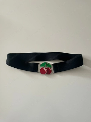 Vintage 50s Rockabilly Kirschen Gürtel