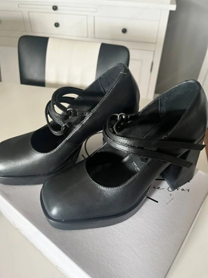 Kate Gray Plateau High Heels Glattleder Bild 3