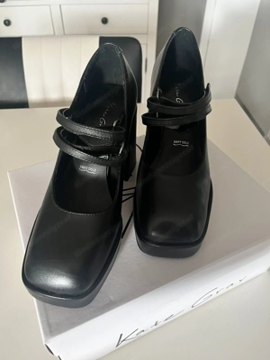Kate Gray Plateau High Heels Glattleder Bild 2