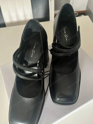 Kate Gray Plateau High Heels Glattleder Bild 5